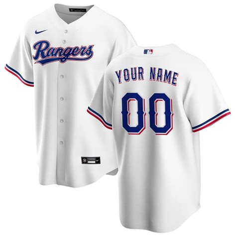 men's texas rangers nike white home blank replica jersey|Men's Texas Rangers Nike White Home Replica Team Jersey.